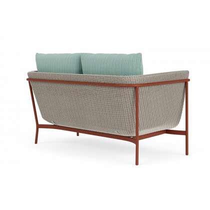 Lloyd Flanders™ Solstice Loveseat  - Linen, Terracotta