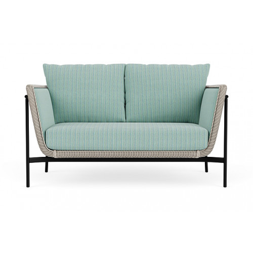 Lloyd Flanders™ Solstice Loveseat  - Linen, Ebony