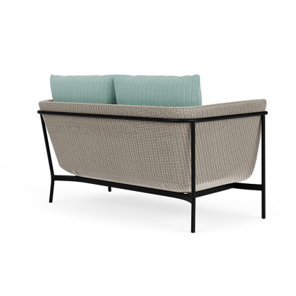 Lloyd Flanders™ Solstice Loveseat  - Linen, Ebony