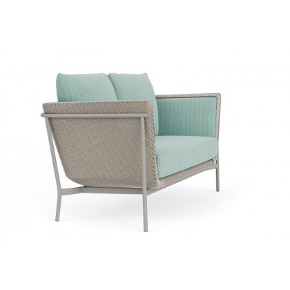 Lloyd Flanders™ Solstice Loveseat  - Linen, Platinum