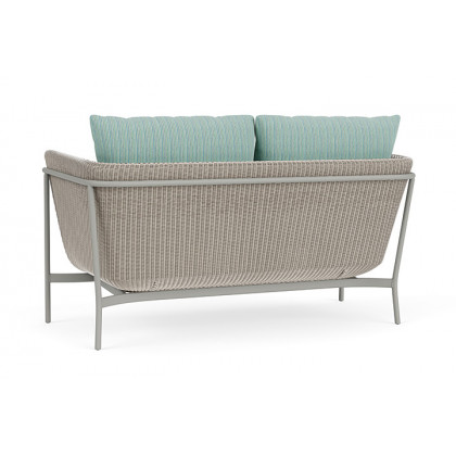Lloyd Flanders™ Solstice Loveseat  - Linen, Platinum