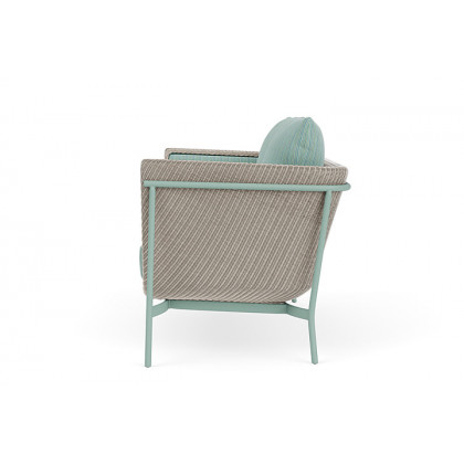 Lloyd Flanders™ Solstice Loveseat  - Linen, Sea Glass