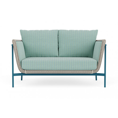 Lloyd Flanders™ Solstice Loveseat  - Linen, Peacock