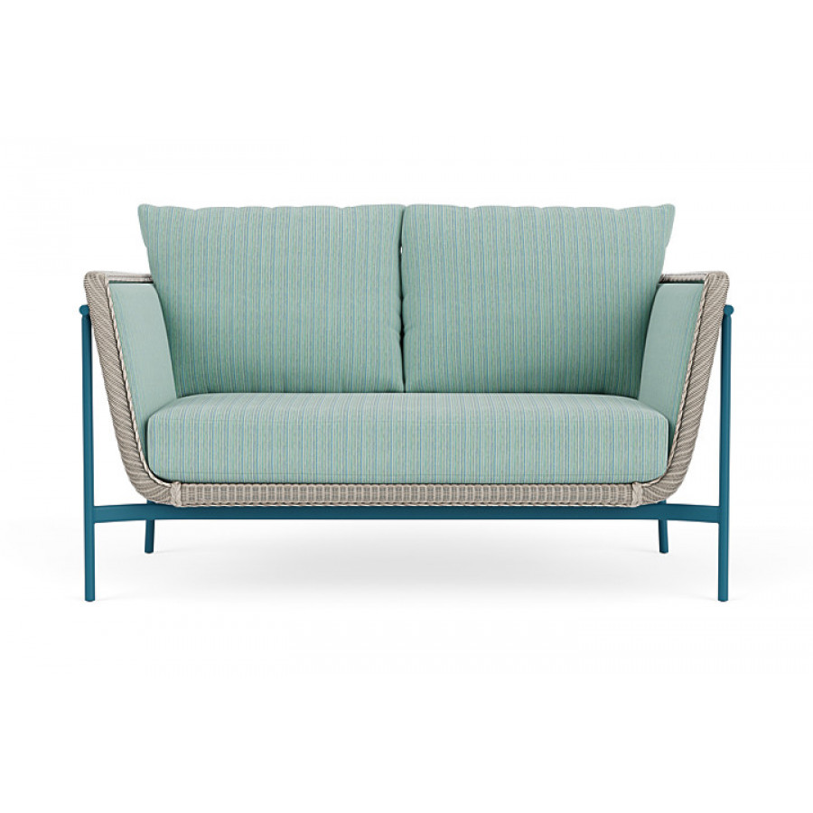Lloyd Flanders™ Solstice Loveseat  - Linen, Peacock