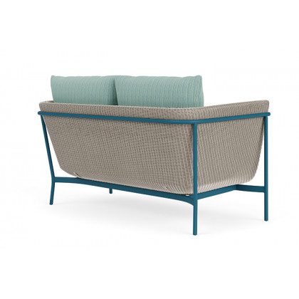 Lloyd Flanders™ Solstice Loveseat  - Linen, Peacock