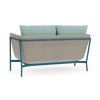 Lloyd Flanders™ Solstice Loveseat  - Linen, Peacock