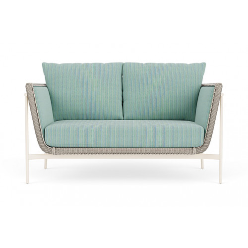 Lloyd Flanders™ Solstice Loveseat  - Linen, Ivory