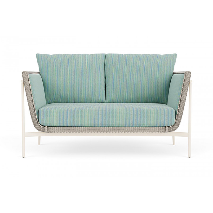 Lloyd Flanders™ Solstice Loveseat  - Linen, Ivory