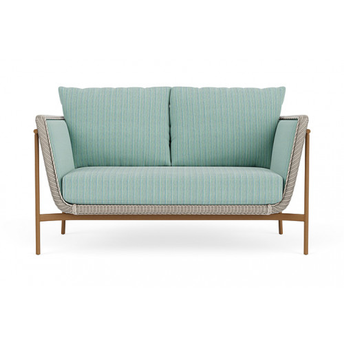Lloyd Flanders™ Solstice Loveseat  - Linen, Hickory