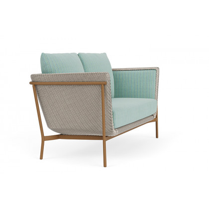 Lloyd Flanders™ Solstice Loveseat  - Linen, Hickory