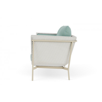 Lloyd Flanders™ Solstice Loveseat  - Matte White, Linen