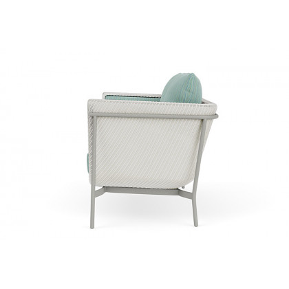 Lloyd Flanders™ Solstice Loveseat  - Matte White, Platinum