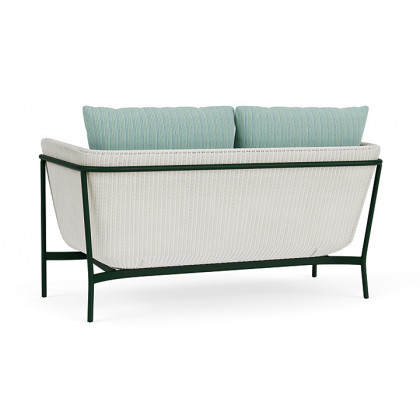 Lloyd Flanders™ Solstice Loveseat  - Matte White, Woodland