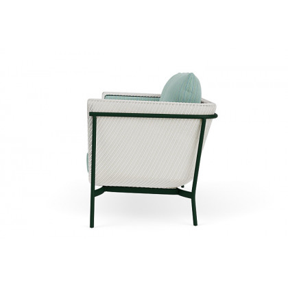 Lloyd Flanders™ Solstice Loveseat  - Matte White, Woodland