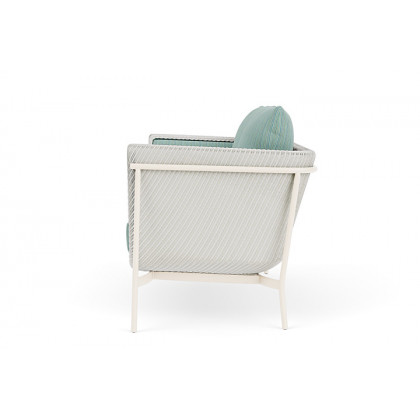 Lloyd Flanders™ Solstice Loveseat  - Matte White, Ivory