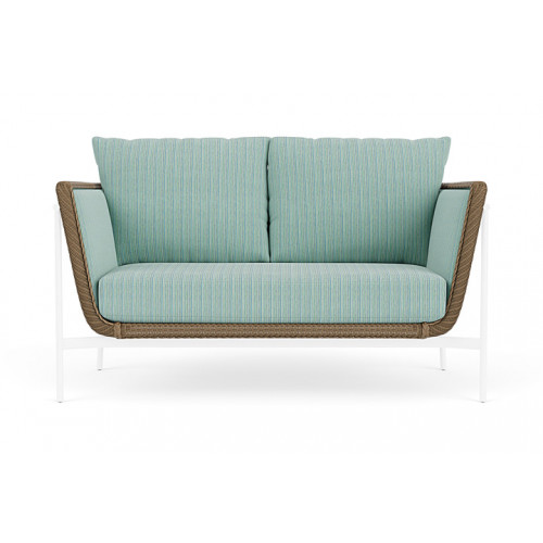 Lloyd Flanders™ Solstice Loveseat  - Fawn, White