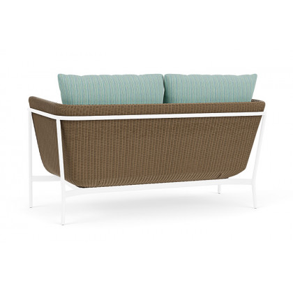 Lloyd Flanders™ Solstice Loveseat  - Fawn, White