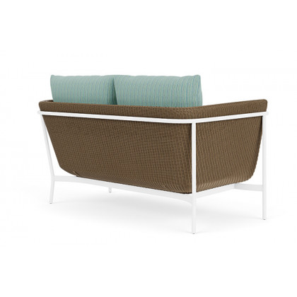 Lloyd Flanders™ Solstice Loveseat  - Fawn, Matte White