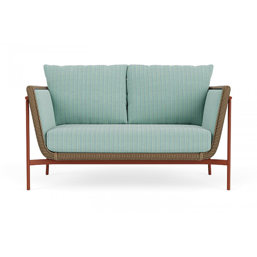 Lloyd Flanders™ Solstice Loveseat  - Fawn, Terracotta