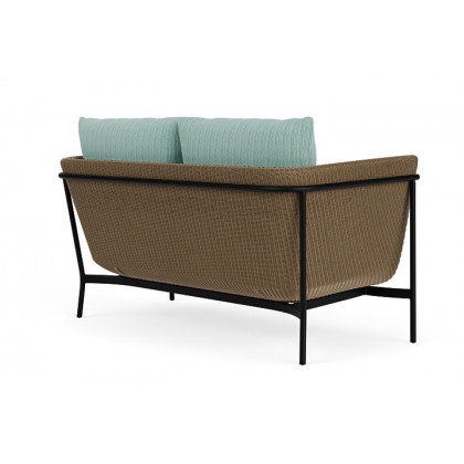 Lloyd Flanders™ Solstice Loveseat  - Fawn, Ebony