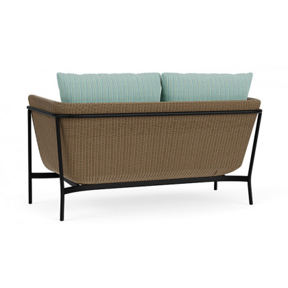 Lloyd Flanders™ Solstice Loveseat  - Fawn, Ebony