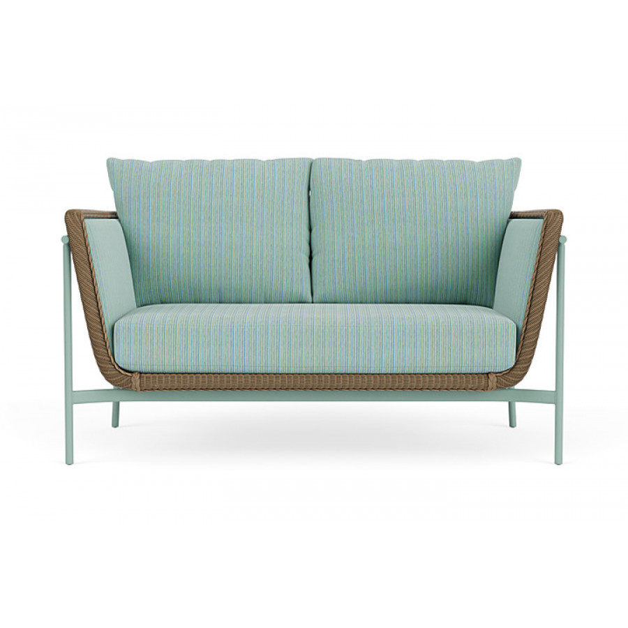 Lloyd Flanders™ Solstice Loveseat  - Fawn, Sea Glass