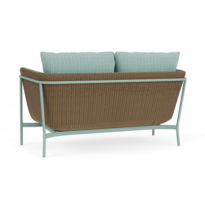 Lloyd Flanders™ Solstice Loveseat  - Fawn, Sea Glass