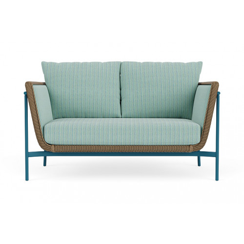 Lloyd Flanders™ Solstice Loveseat  - Fawn, Peacock