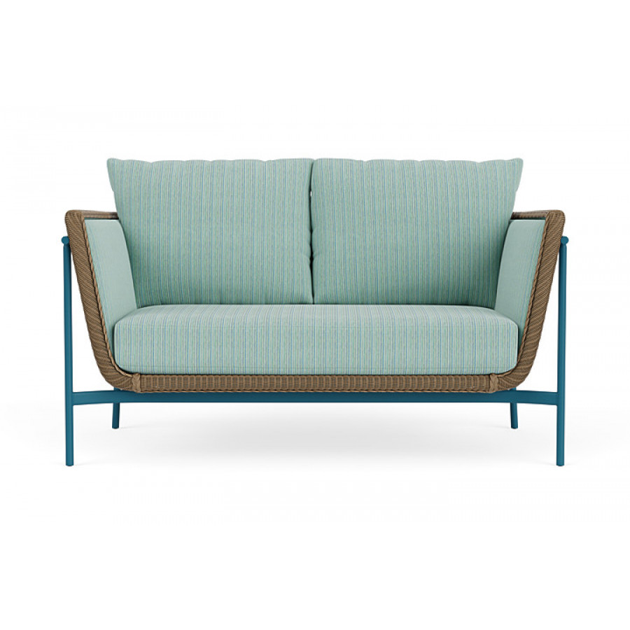 Lloyd Flanders™ Solstice Loveseat  - Fawn, Peacock