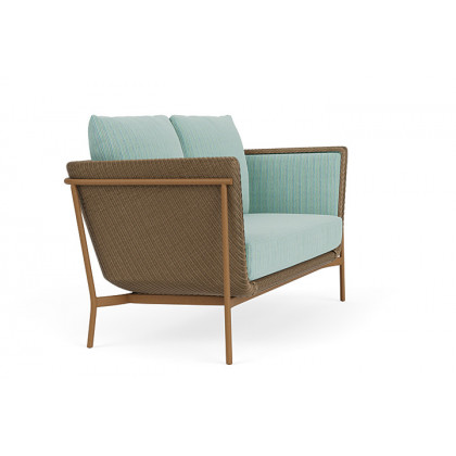 Lloyd Flanders™ Solstice Loveseat  - Fawn, Hickory