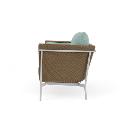 Lloyd Flanders™ Solstice Loveseat  - Fawn, Metallic Silver