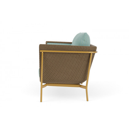 Lloyd Flanders™ Solstice Loveseat  - Fawn, Metallic Gold