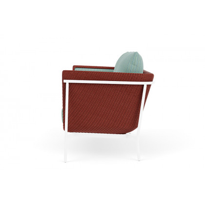 Lloyd Flanders™ Solstice Loveseat  - Terracotta, White