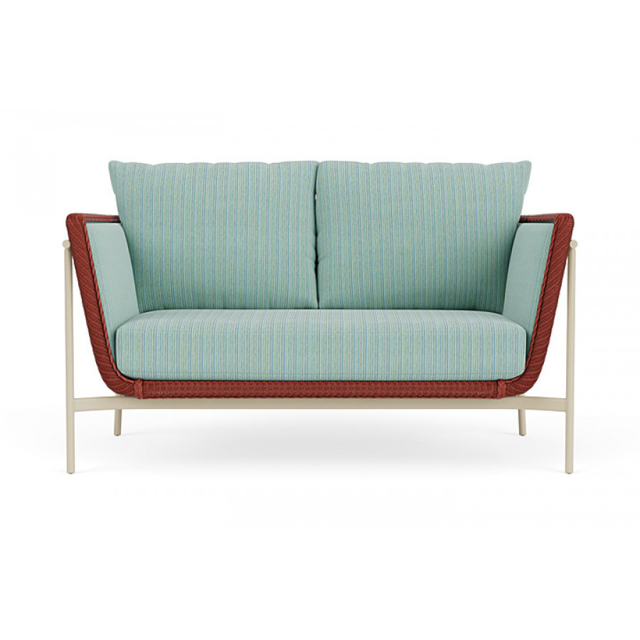 Lloyd Flanders™ Solstice Loveseat  - Terracotta, Linen