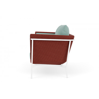 Lloyd Flanders™ Solstice Loveseat  - Terracotta, Matte White