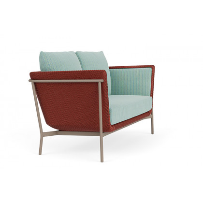 Lloyd Flanders™ Solstice Loveseat  - Terracotta, French Beige