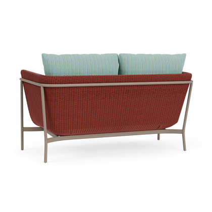 Lloyd Flanders™ Solstice Loveseat  - Terracotta, French Beige
