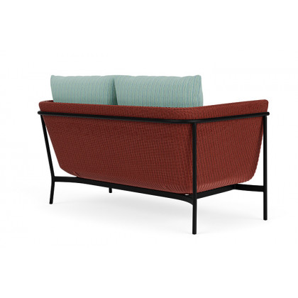 Lloyd Flanders™ Solstice Loveseat  - Terracotta, Ebony