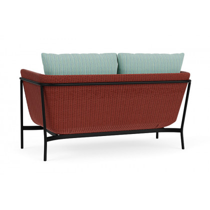 Lloyd Flanders™ Solstice Loveseat  - Terracotta, Ebony