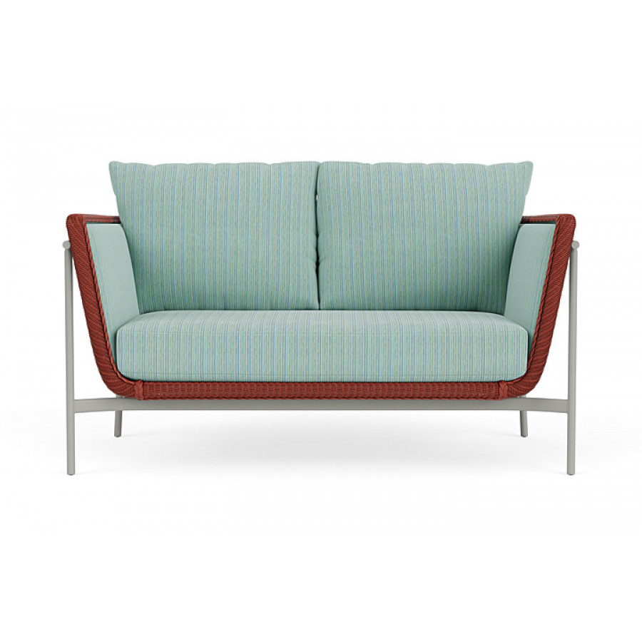 Lloyd Flanders™ Solstice Loveseat  - Terracotta, Platinum