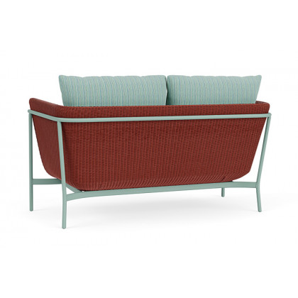 Lloyd Flanders™ Solstice Loveseat  - Terracotta, Sea Glass