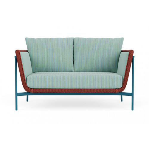 Lloyd Flanders™ Solstice Loveseat  - Terracotta, Peacock