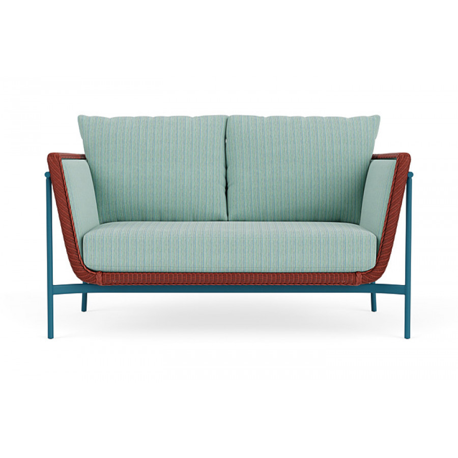 Lloyd Flanders™ Solstice Loveseat  - Terracotta, Peacock