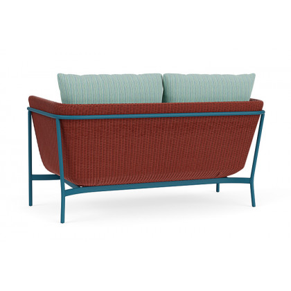 Lloyd Flanders™ Solstice Loveseat  - Terracotta, Peacock