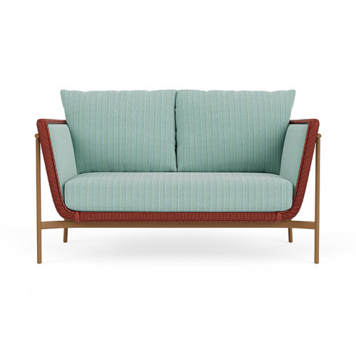 Lloyd Flanders™ Solstice Loveseat  - Terracotta, Hickory