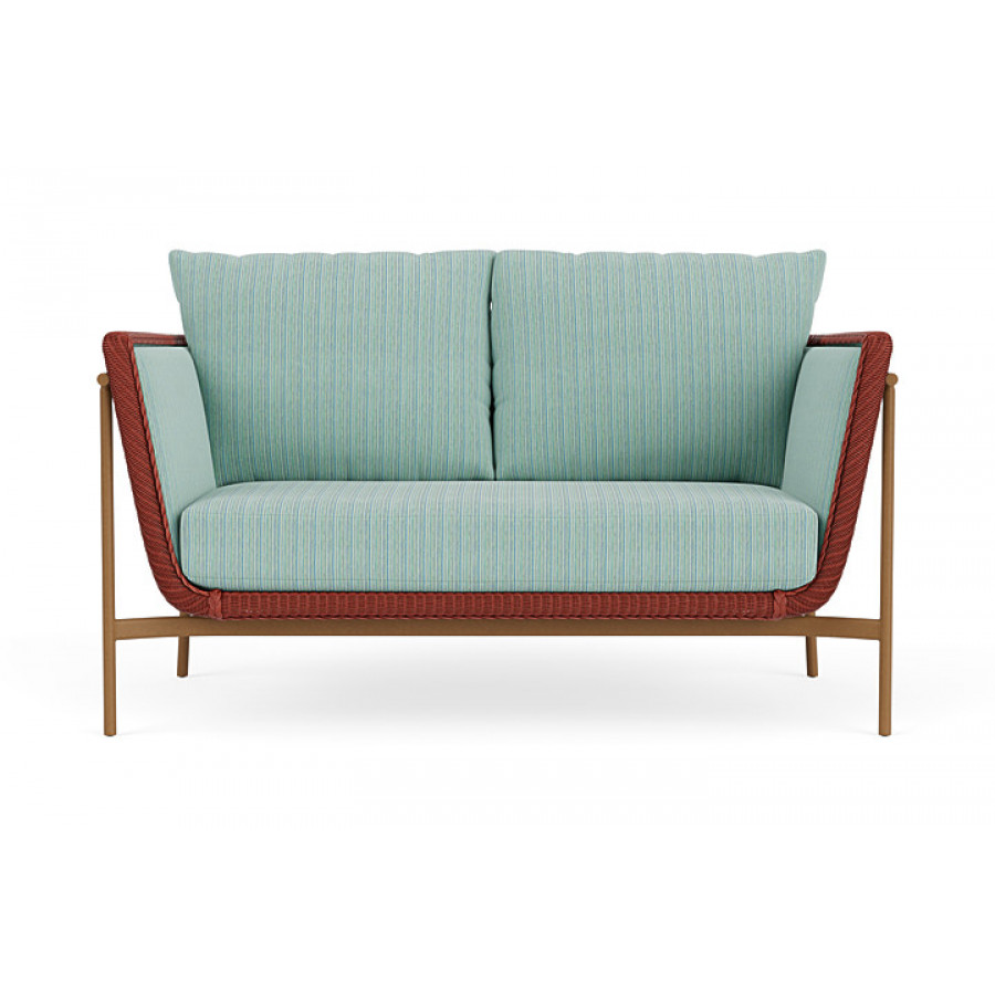 Lloyd Flanders™ Solstice Loveseat  - Terracotta, Hickory