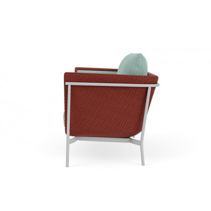 Lloyd Flanders™ Solstice Loveseat  - Terracotta, Metallic Silver
