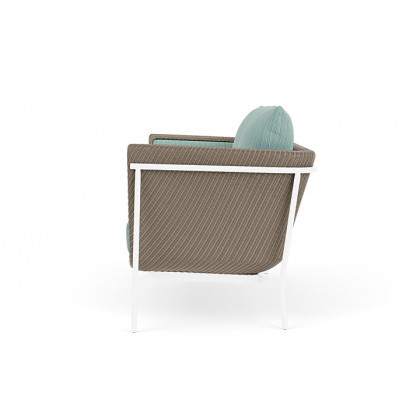 Lloyd Flanders™ Solstice Loveseat  - French Beige, White