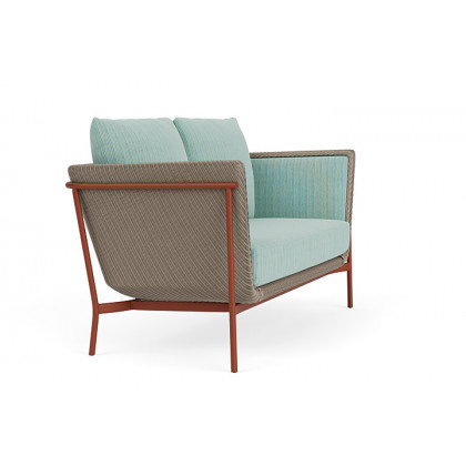 Lloyd Flanders™ Solstice Loveseat  - French Beige, Terracotta