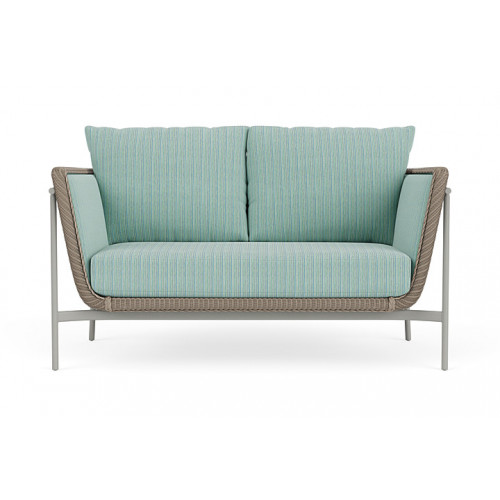 Lloyd Flanders™ Solstice Loveseat  - French Beige, Platinum